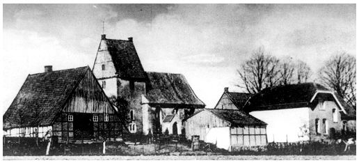 Elte Kirche und altes Lehrerhaus