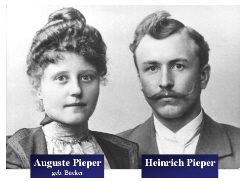 Auguste und Heinrich Pieper