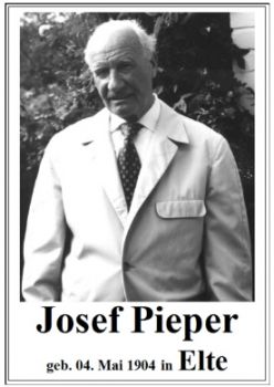 Portraitfoto von Josef Pieper